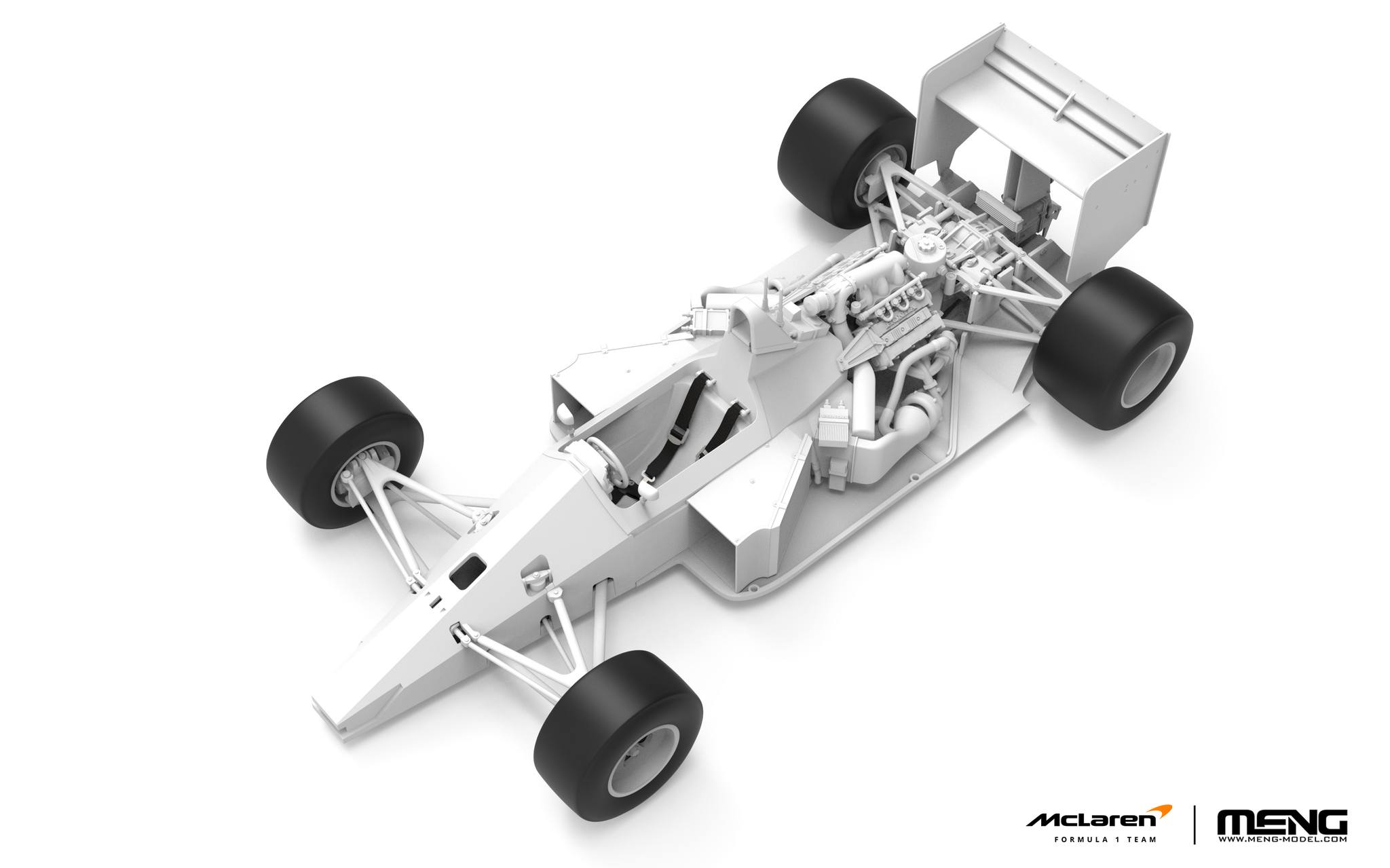 Meng Model 1/24 Mclaren MP4/4 1988 # CS-007