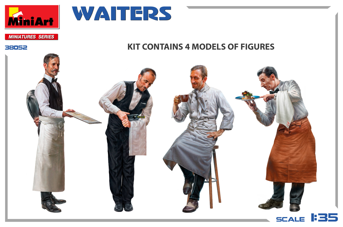 Miniart 1/35 Waiters # 38052