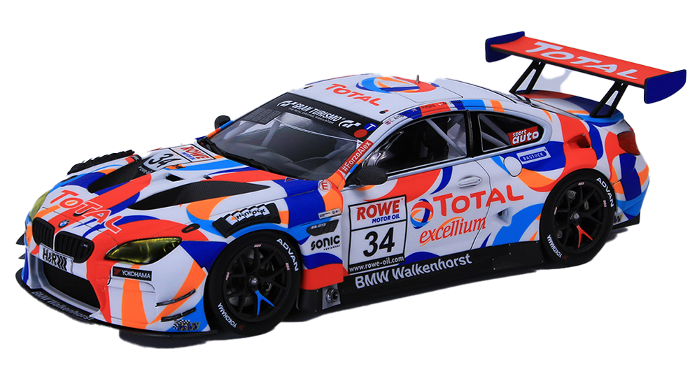 NuNu 1/24 BMW M6 GT3 2020 Nurburgring Endurance Series Champion Walkenhorst Motorsports # 24042