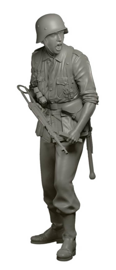 Plastic Invasion 1/35 Otto Degen Figure # OD35