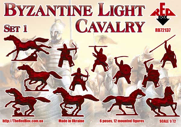 Red Box 1/72 Byzantine Light Cavalry Set 1 # 72137