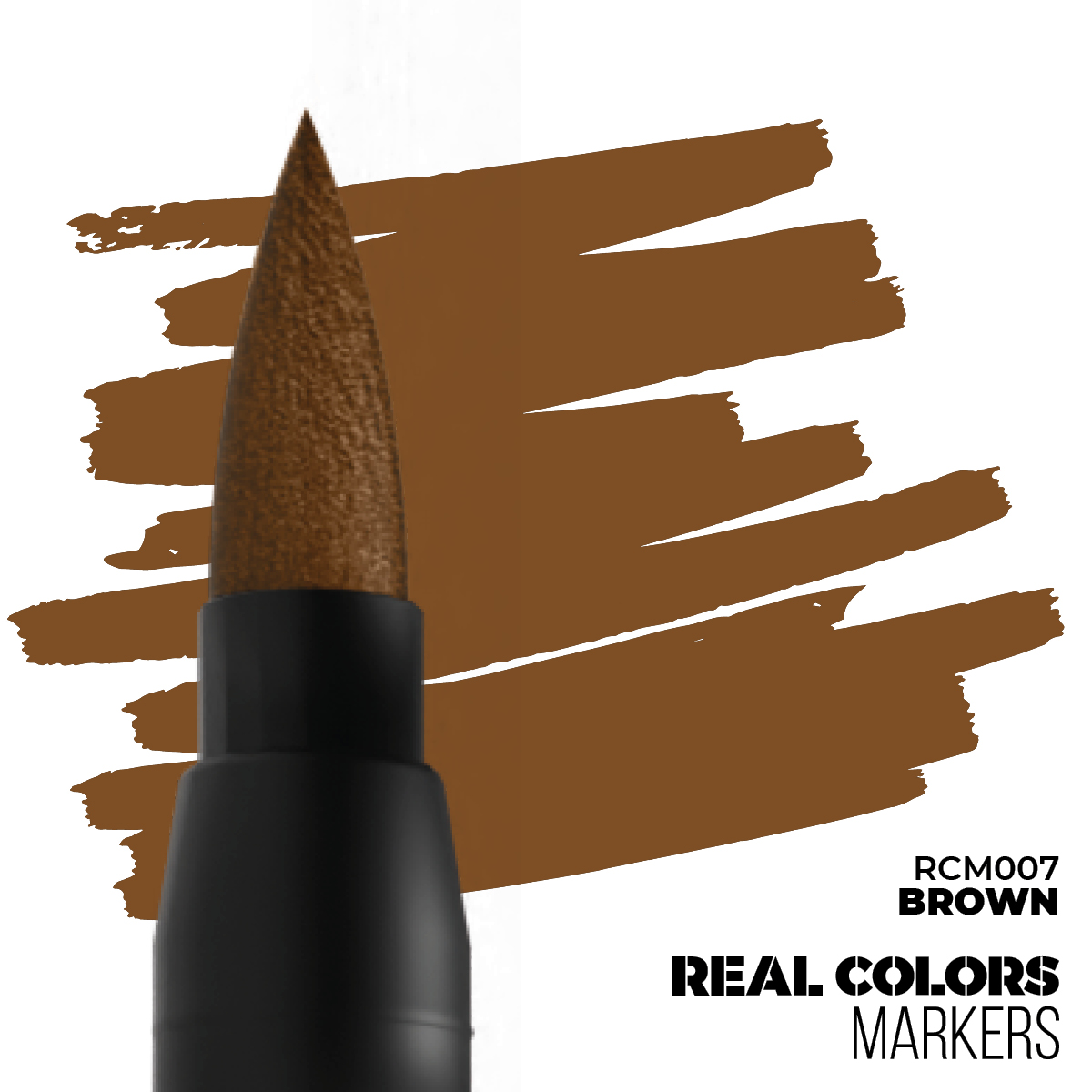 Real Colors Markers Brown # M007