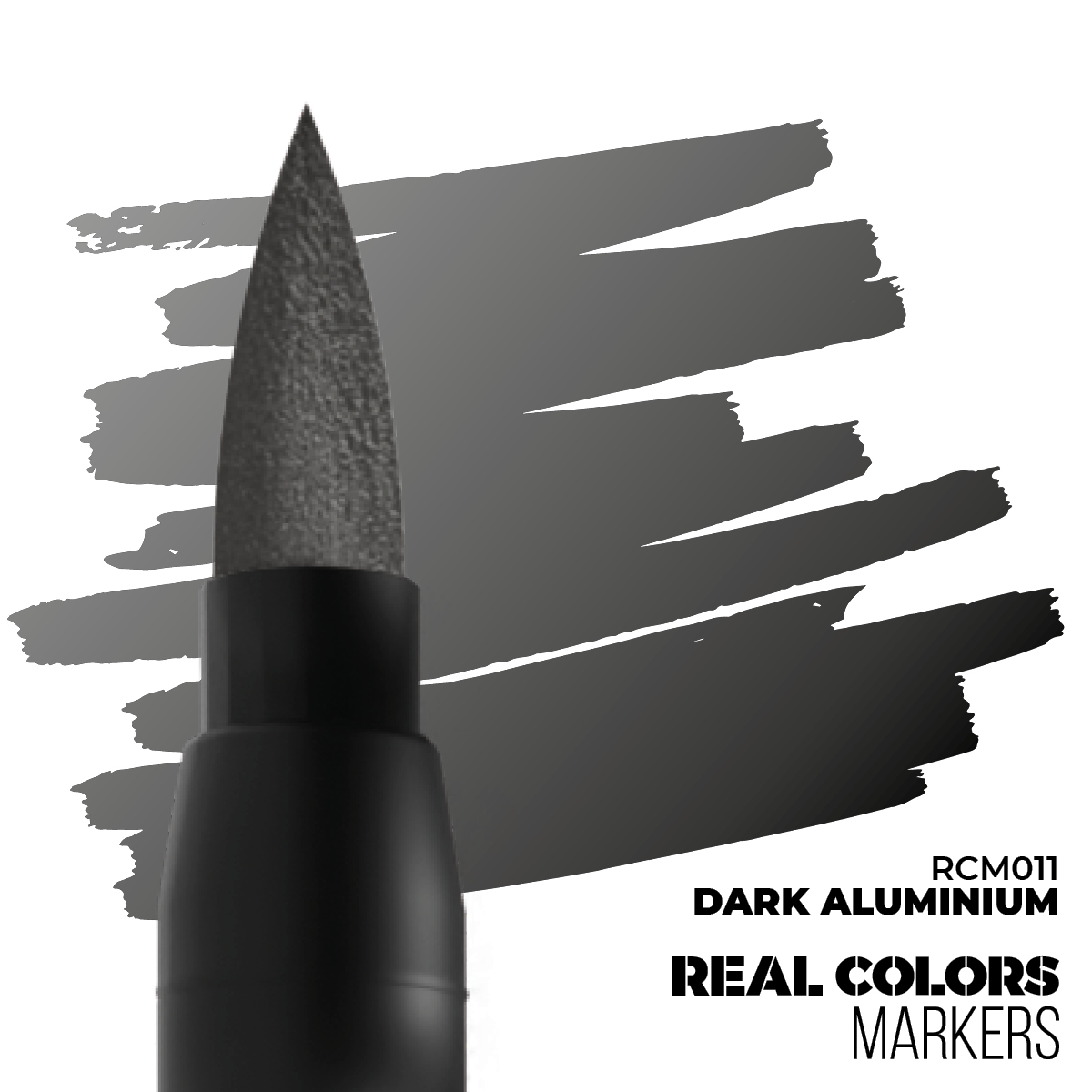 Real Colors Markers Dark Aluminium # M011