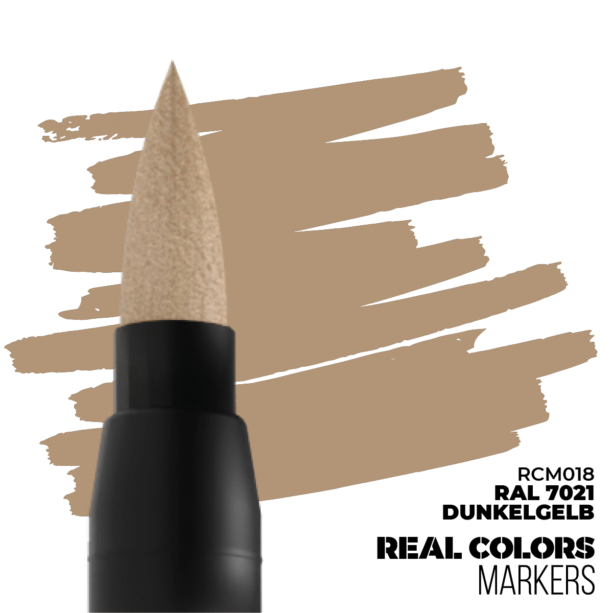 Real Colors Markers RAL 7028 Dunkelgelb # M018