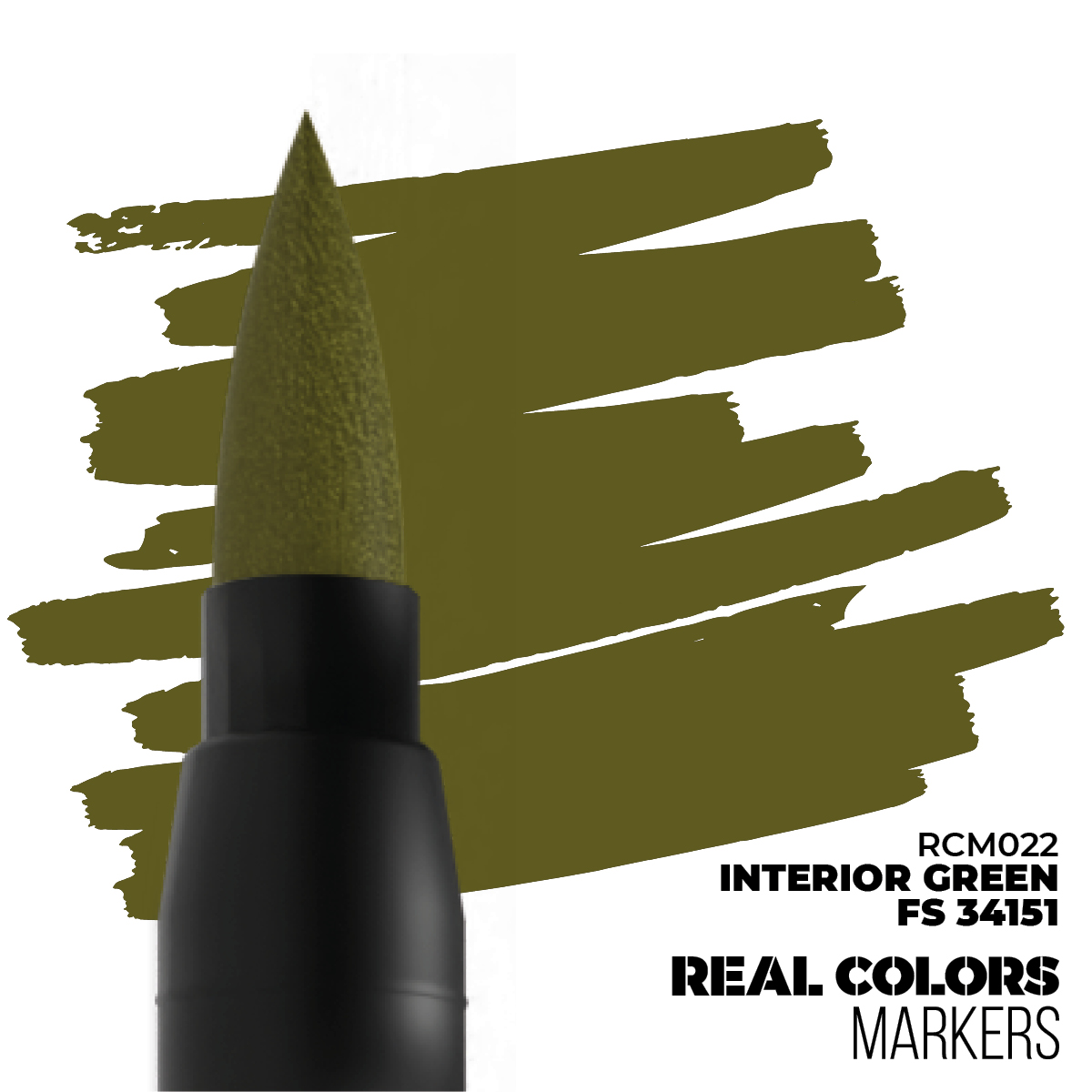 Real Colors Markers Interior Green Fs 34151 # M022