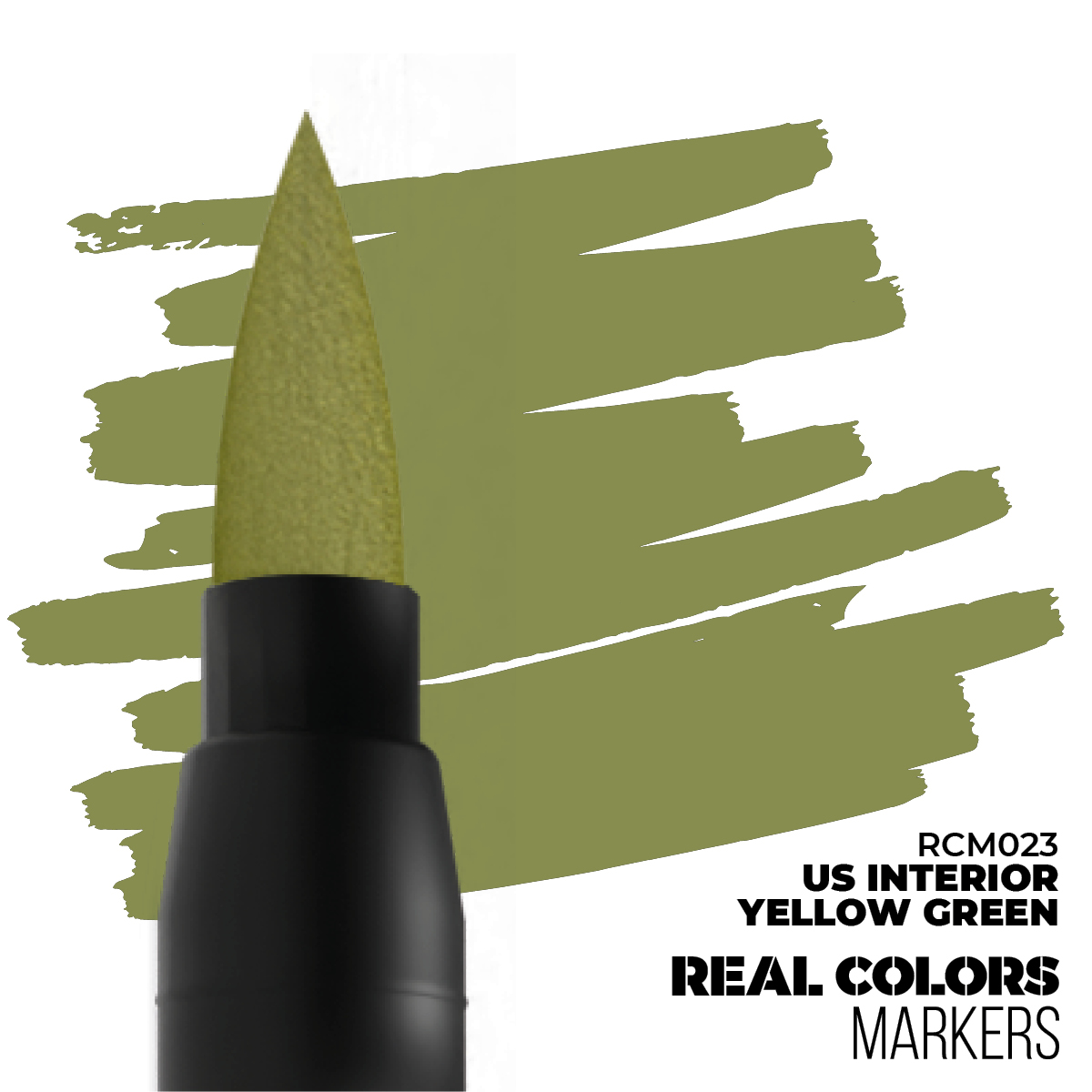 Real Colors Markers US Interior Yellow Green # M023