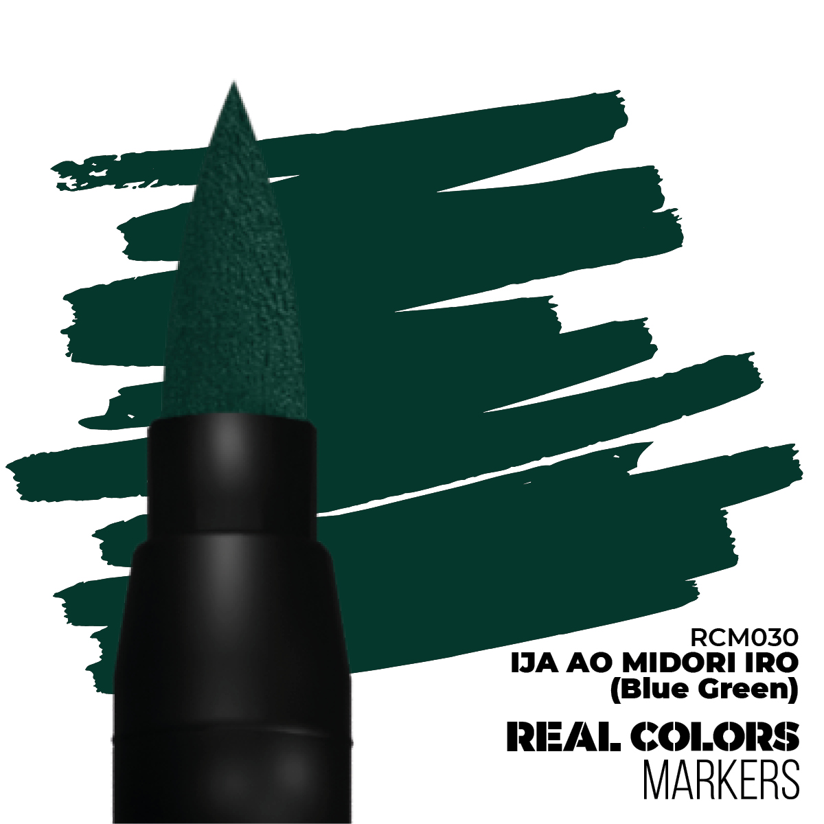 Real Colors Markers IJA AO Midori IRO (Blue Green) # M030