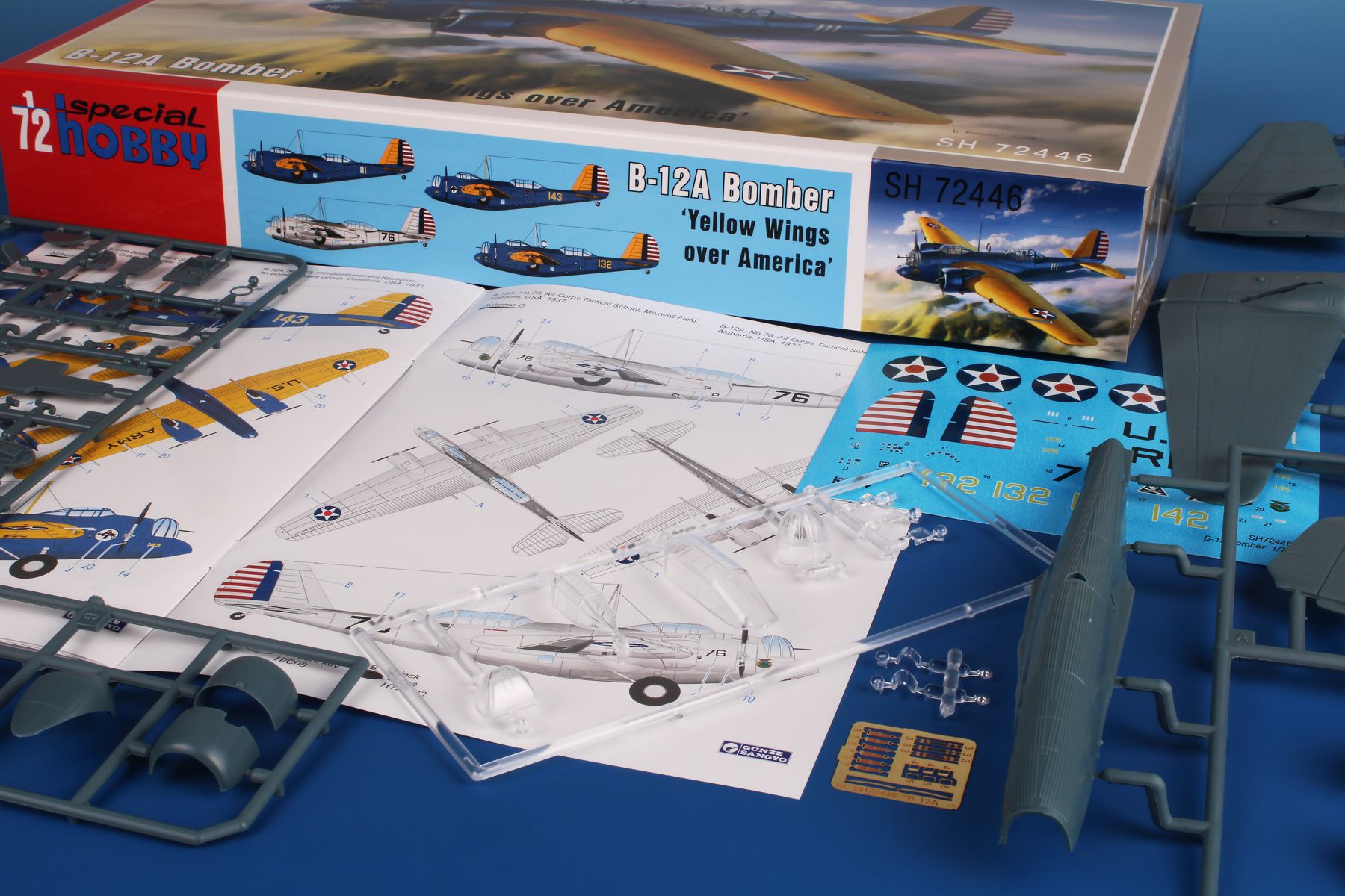 Special Hobby 1/72 Martin B-12A US Bomber # 72446