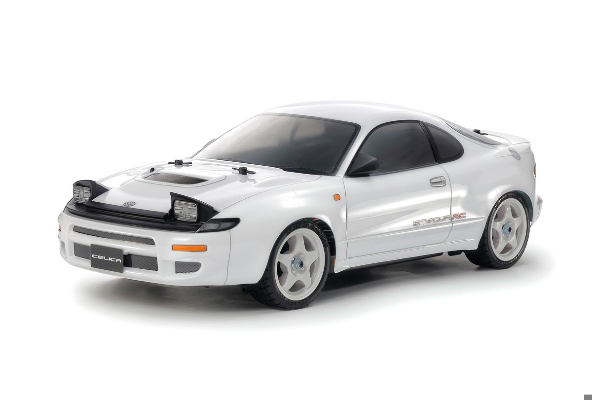 Tamiya 1/10 GT-FOUR RC (ST185) White Painted TT-02 # 47500