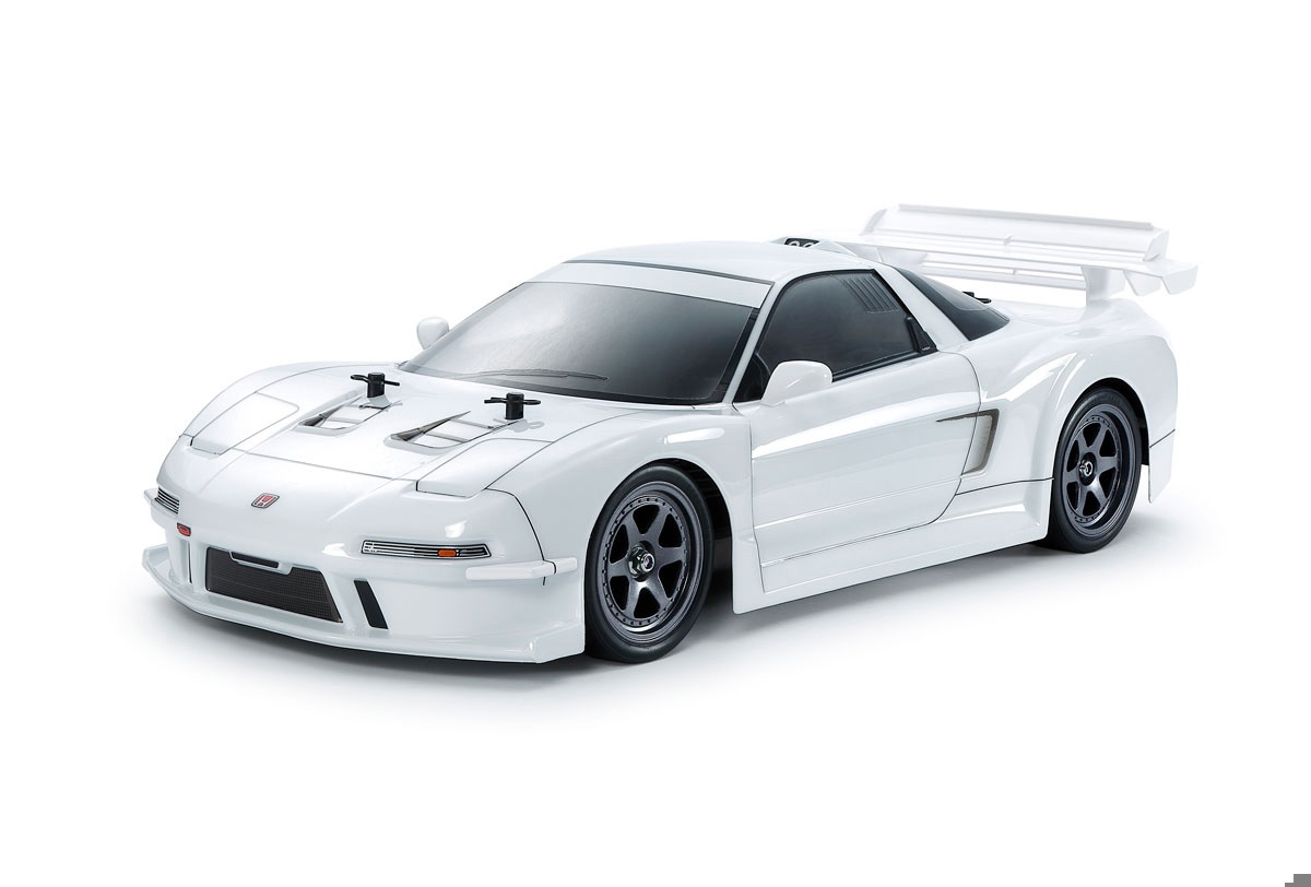 Tamiya 1/10 1998 NSX Racing White Painted Body TT-02 # 47506