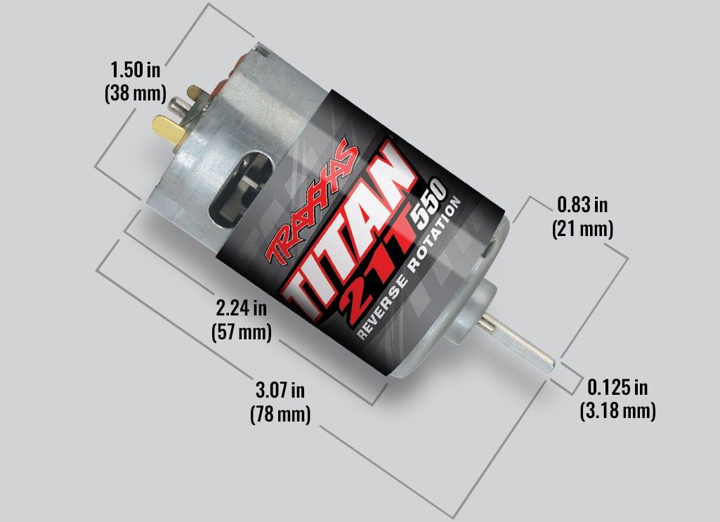 High-torque brushed motor