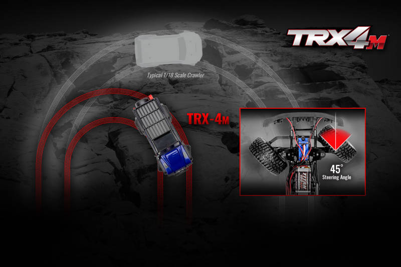 Traxxas 1/18 Land Rover Defender TRX-4m 4WD Electric Trail Crawler, Orange (+ TQ, ECM-2.5, Titan 87T, 750mAh LiPo, USB charger) # 97054-1-ORNG