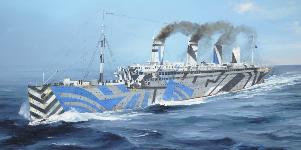 Trumpeter 1/200 HMT Olympic British Troop Ship # 03720