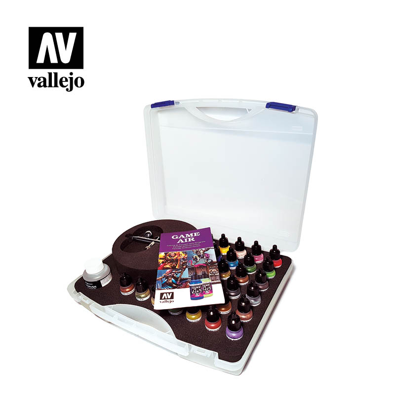 Vallejo Basic Game Air Colors & Airbrush Set # 72871