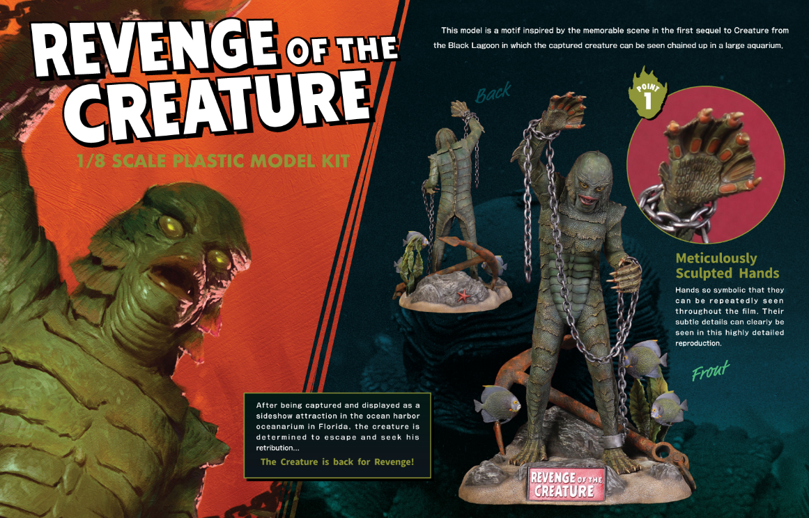 X-Plus 1/8 Revenge Of The Creature # 200077C