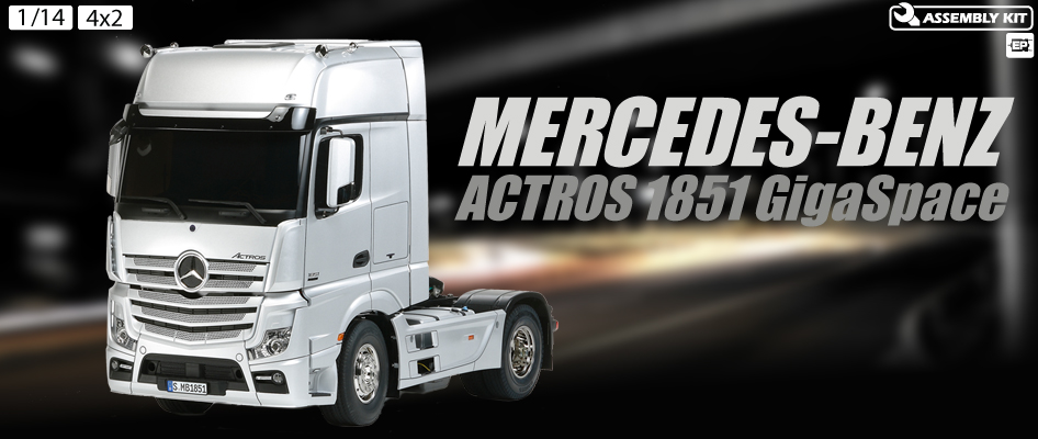 RC Mercedes-Benz Actros - 1851 GigaSpace