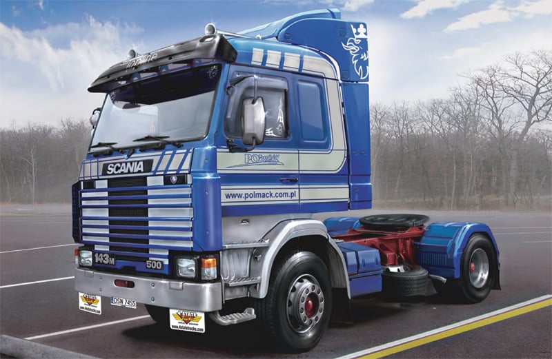 Italeri SCANIA 143M TOPLINE 4x2 # 3910 # Plastic Model Kit