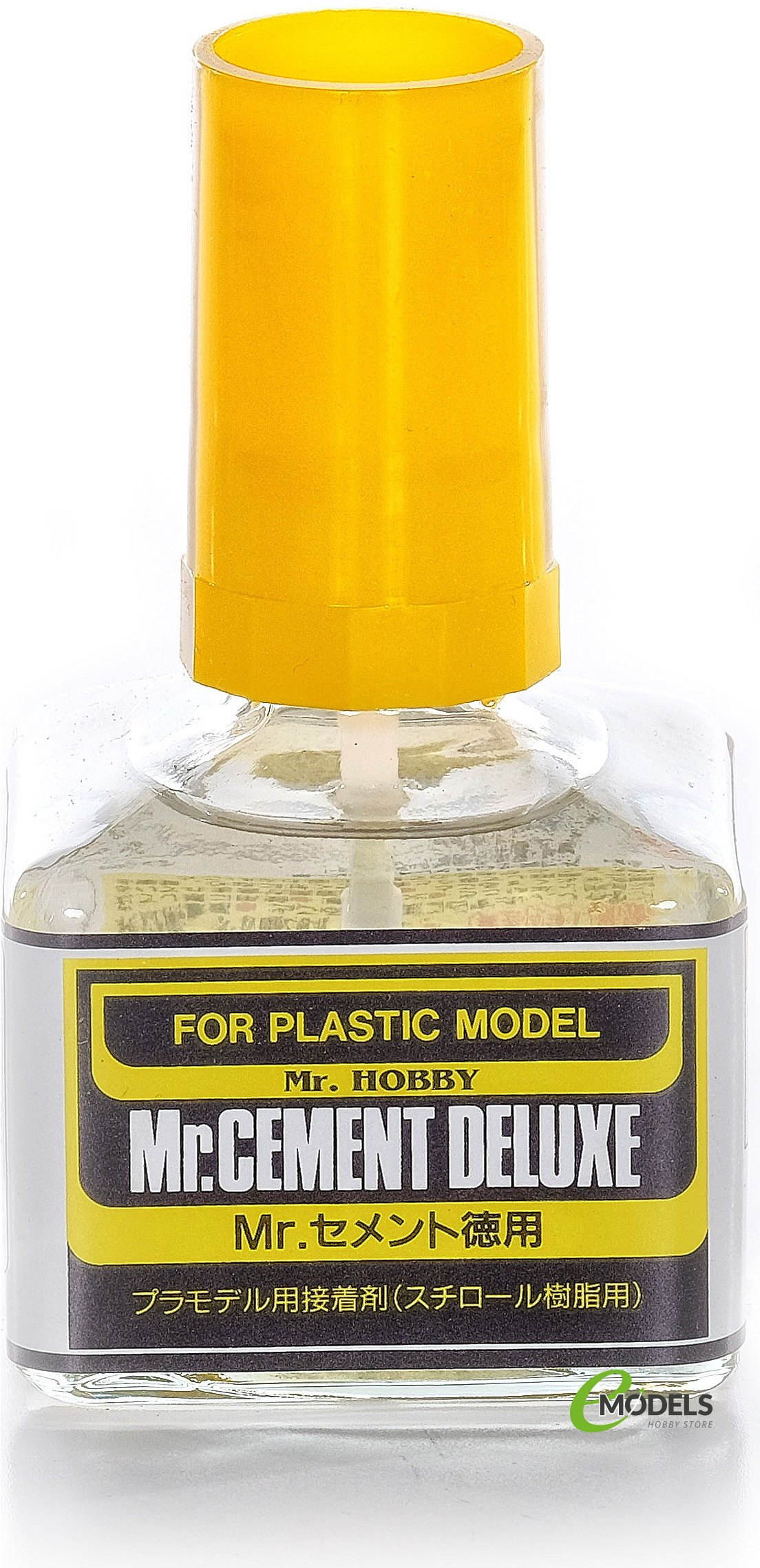 Mr. Cement Deluxe Economy Bottle NET.40ml Gundam Hobby (Brush Type)