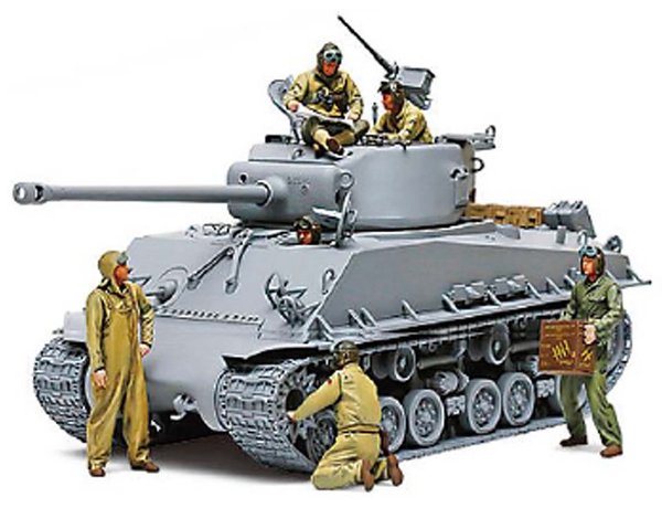 Tamiya 1/35 US Tank Crew Set - European Theater # 35347- Plastic Model Figures