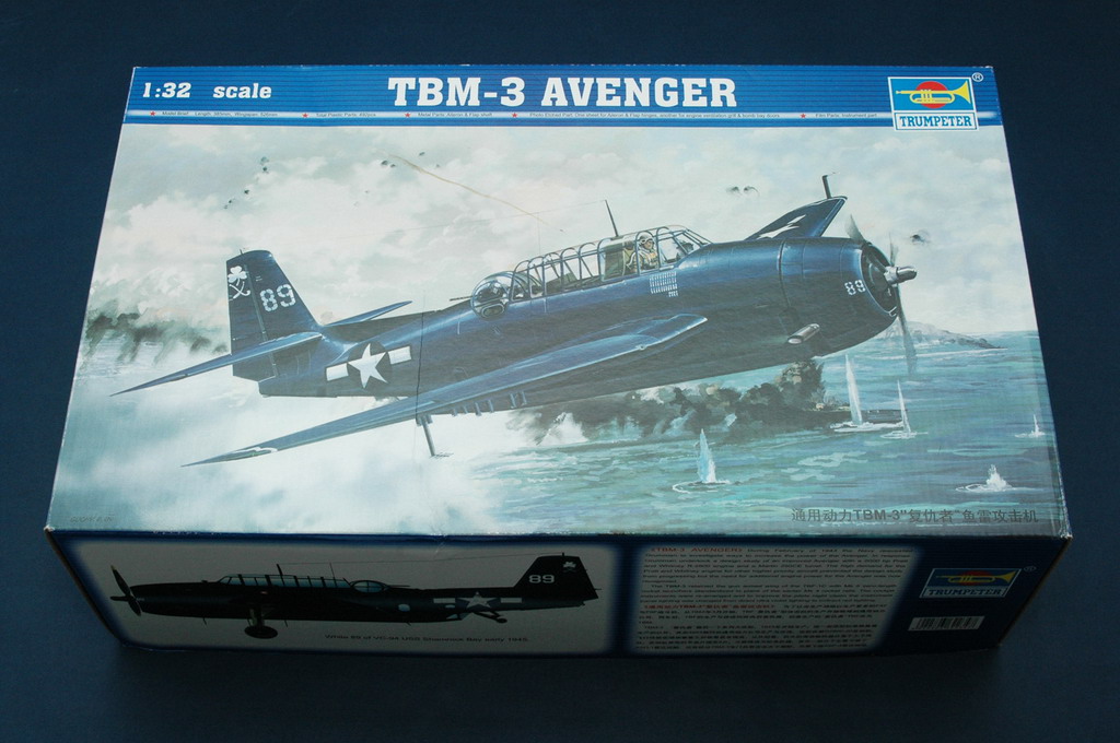 Trumpeter 1/32 Grumman TBM-3 Avenger # 02234 - Plastic Model Kit