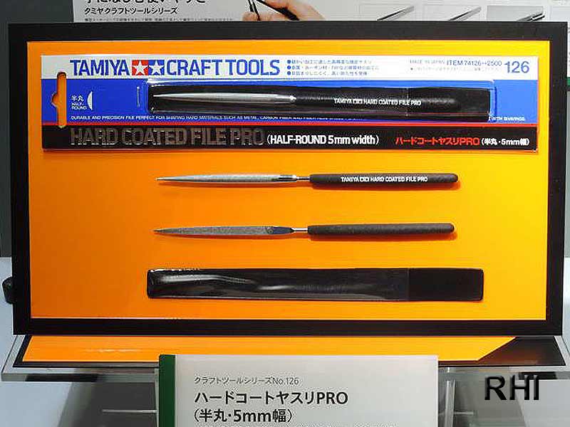 Tamiya Hard Coated File PRO - Half-Round 5mm Width # 74126