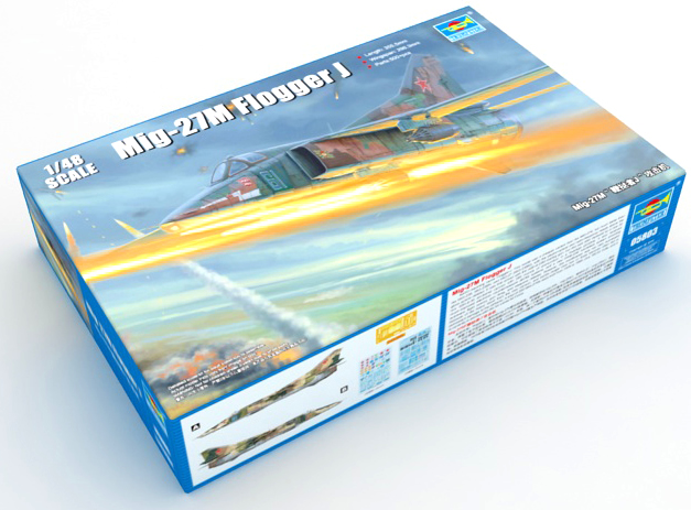 Trumpeter 1/48 Mikoyan MiG-27M Flogger J # 05803