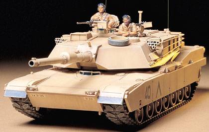 Tamiya 1/35 U.S.M1A1 Abrams # 35156 - Plastic Model Kit