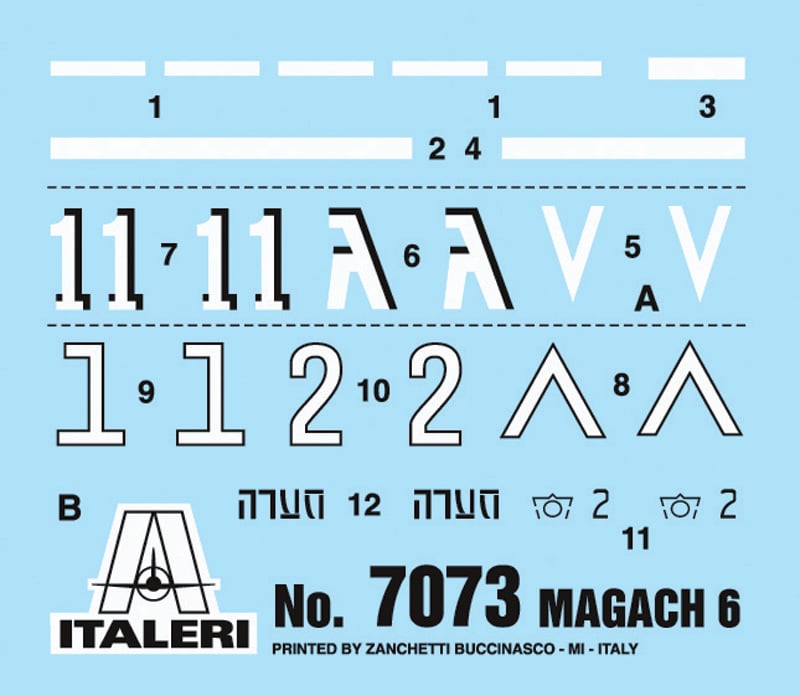 Italeri 1/72 MAGACH 6 # 7073