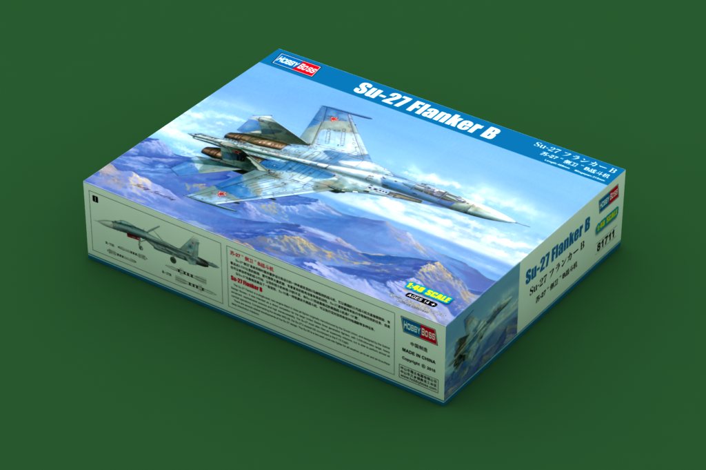 Hobbyboss 1/48 - Su-27 Flanker Early # 81712