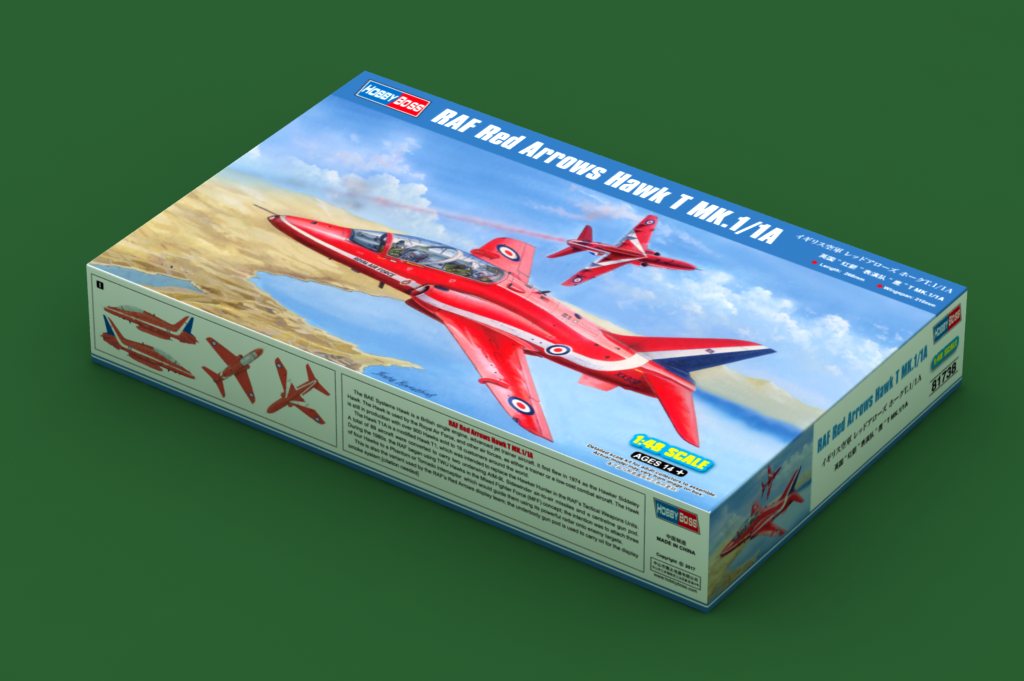 Hobbyboss 1/48 - Red Arrows Hawk MK1/1a # 81738