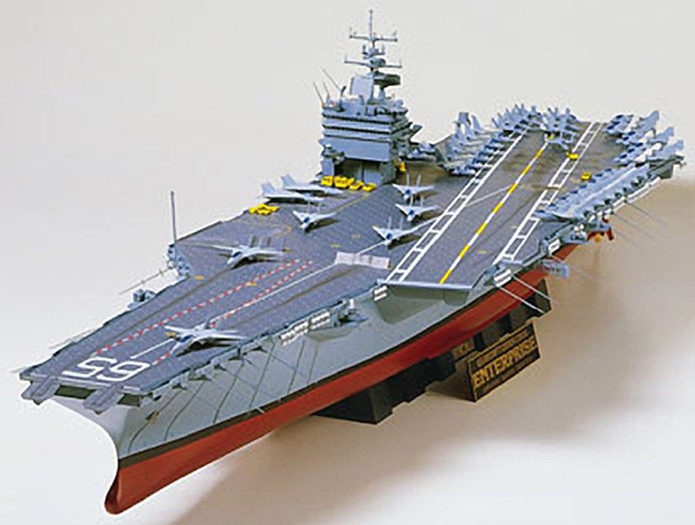 Tamiya 1/350 USS Enterprise # 78007 - Plastic Model Kit