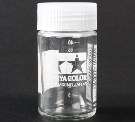 Tamiya 46ml Paint Mixing Jar w/Measure # 81042