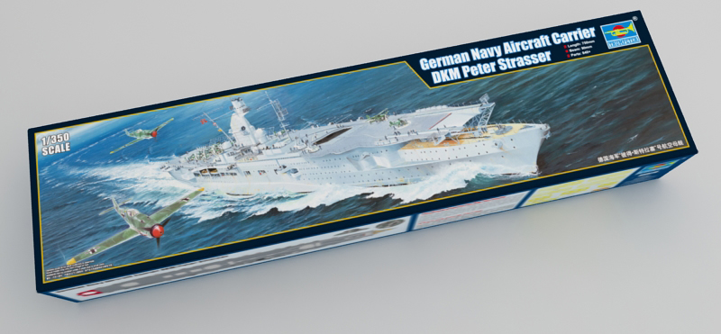 Trumpeter 1/350 German Navy Aircraft Carrier DKM Peter Strasser # 05628