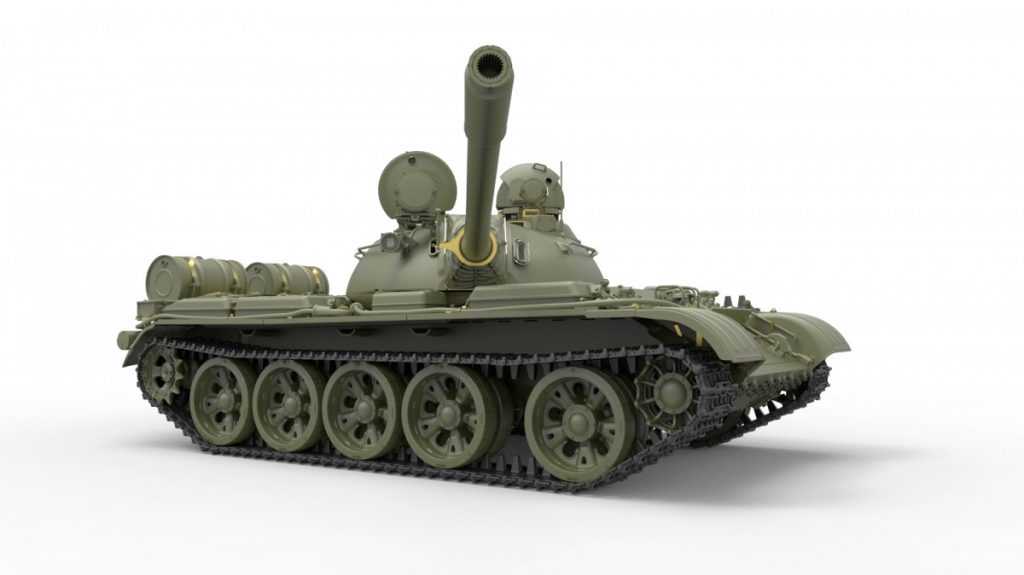 Miniart 1/35 T-55A Soviet Tank Mod.1965 with Interior # 37016