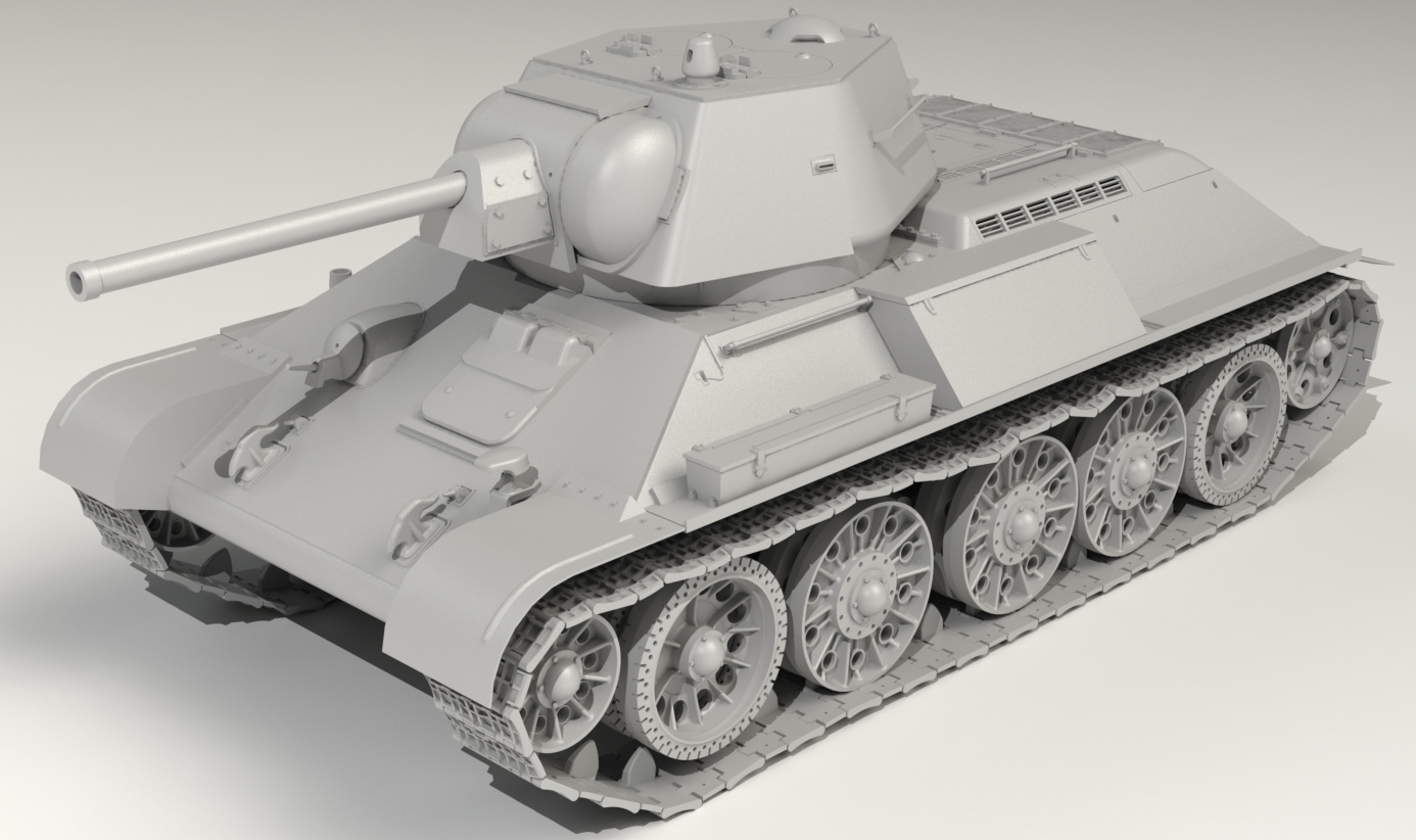 ICM 1/35 Pz.Kpfw. T-34-747(r) # 35370