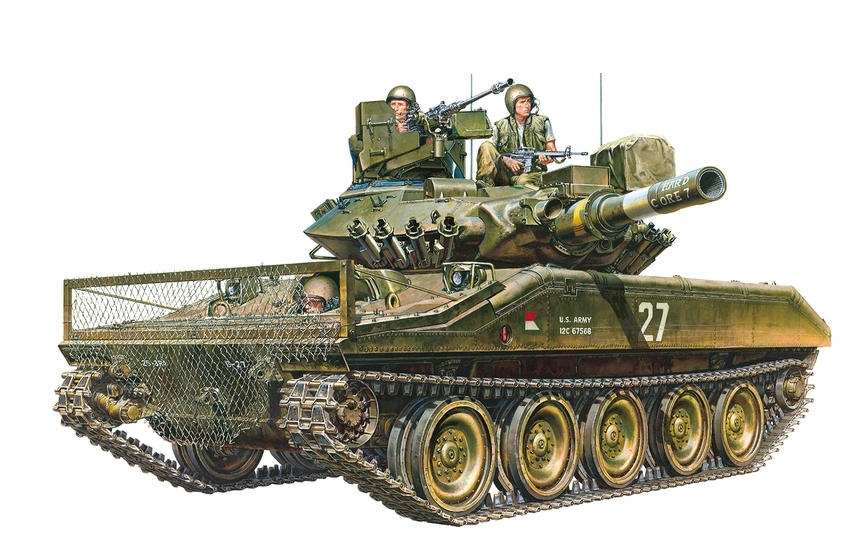 Tamiya 1/35 US Airborne Tank M551 Sheridan # 35365