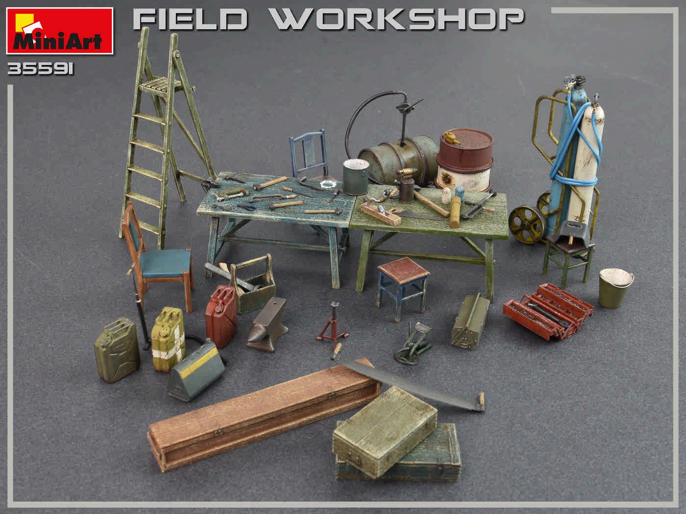 Miniart 1/35 Field Workshop # 35591