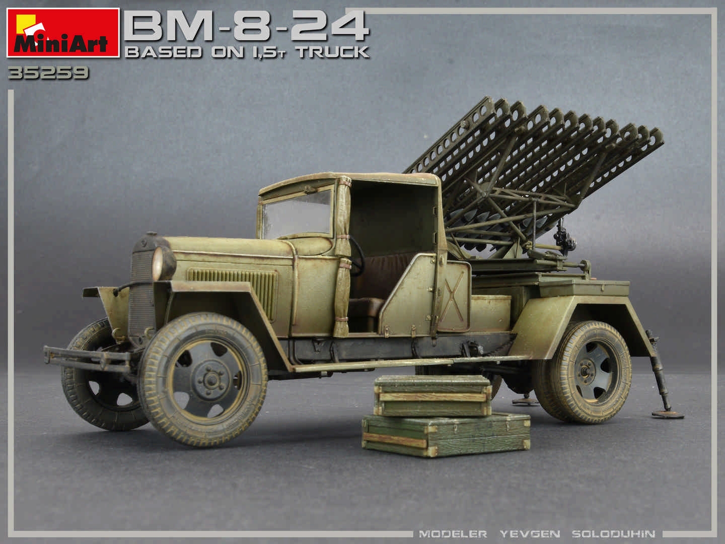 Miniart 1/35 BM-8-24 Based on 1.5t Truck # 35259