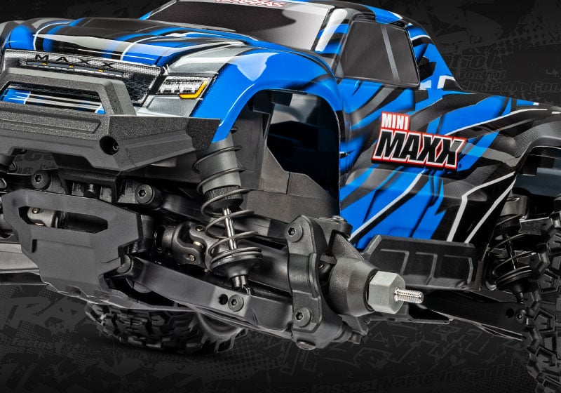 Traxxas Mini Maxx Long-Travel Suspension