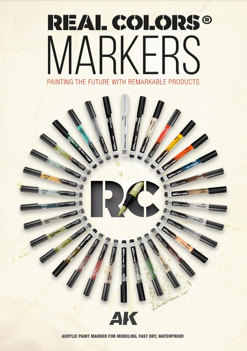 AK Interactive Real Colors Markers