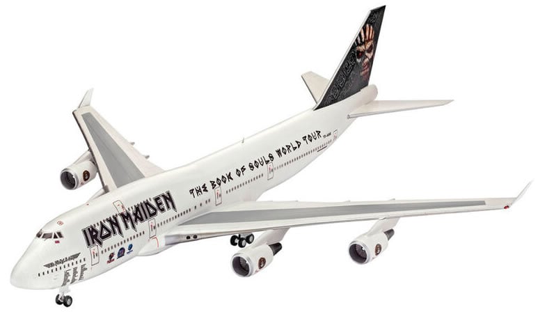 Revell 1/144 Boeing 747-400 Iron Maiden "Ed Force One" # 03780